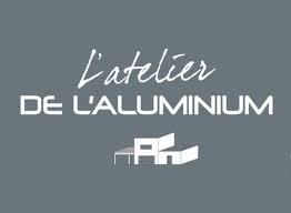 Atelier aluminium logo gris